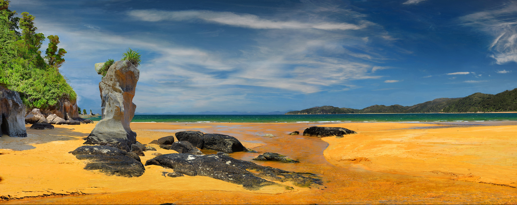 Totaranui Beach, Abel Tasman National Park, New Zealand, South Island